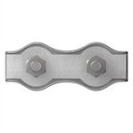 Dörner&Helmer Duplex-Seilklemme 4 mm verzinkt SB-Box 2 Stück