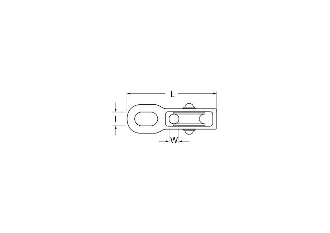Dörner&Helmer Blockseilrolle 15 mm für 5 mm Seil,SB-Box 1 Stück