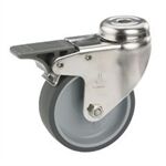 Dörner&Helmer App.-Lenkrolle 50x18mm Gl,TF, Rülo10,2mm, Dohepren