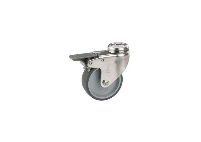 Dörner&Helmer App.-Lenkrolle 50x18mm Gl,TF, Rülo10,2mm, Dohepren