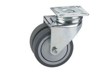 Dörner&Helmer App.-Doppelrolle 75x25 mm Kula Platte 60x60 mm
