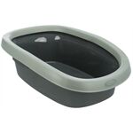 Trixie Be Eco Katzentoilette Carlo, mit Rand, 31 x 14 x 4
