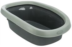 Trixie Be Eco Katzentoilette Carlo, mit Rand, 31 x 14 x 4