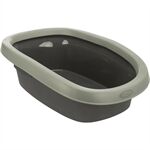 Trixie Be Eco Katzentoilette Carlo, mit Rand, 38 x 17 x 5