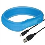 Trixie Flash Leuchtband USB L-XL ; 70 cm/17 mm blau Trixie Flash Leuchtband USB L-XL ; 70 cm/17 mm blau