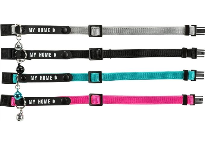 Trixie Katzenhalsband reflekt., Nylon mitAdresslasche