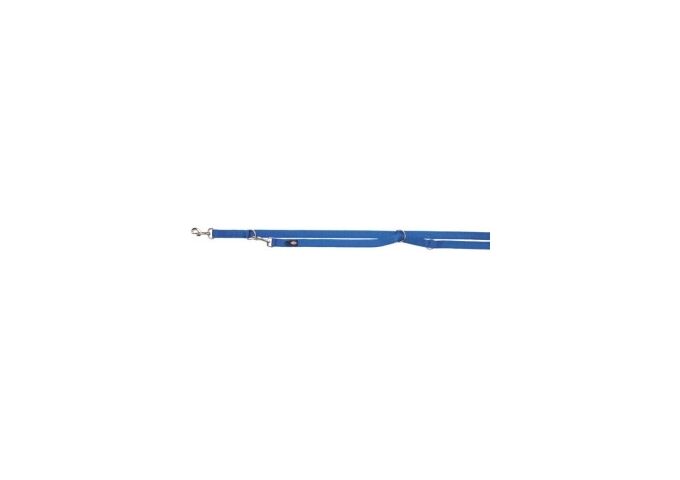Trixie Premium V-Leine, doppelt (XS-S), 2,00 m / 15mm, bl