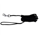 Trixie Schleppleine, Nylon, 15 m / Durchm.5 mm, schwarz