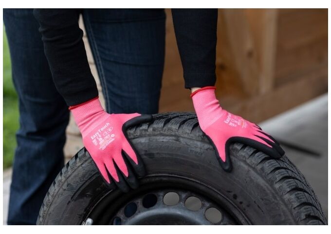 Kerbl Touchscreenhandschuh EasyTouch Lady, pink, Gr. 7/S