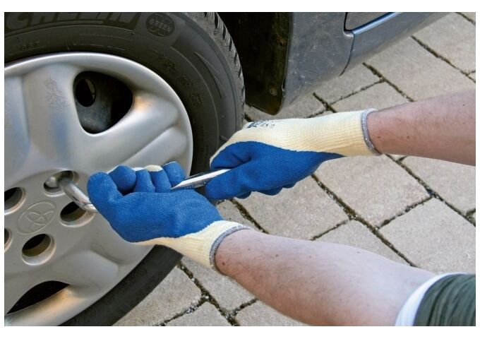 Kerbl Strickhandschuhe PowerGrab Gr. 9 inLatex