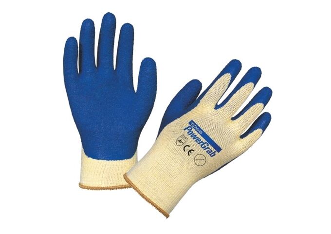 Kerbl Strickhandschuhe PowerGrab Gr. 10 in Latex