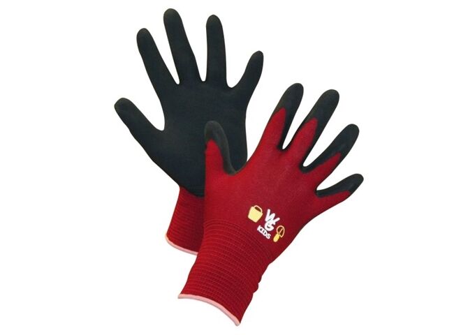 Kerbl Kinderhandschuh TOWA rot 5-8 Jahre,latexbeschichte