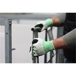 Kerbl Handschuh ThinkGreen Allround grün-weiß, Latexscha