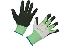 Kerbl Handschuh ThinkGreen Allround grün-weiß Latexschau
