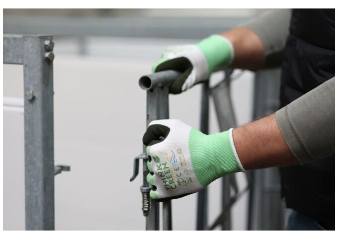 Kerbl Handschuh ThinkGreen Allround grün-weiß Latexschau