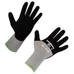 Kerbl Handschuh SG A187, Gr. 10/XL Nitrilbesch., schwarz