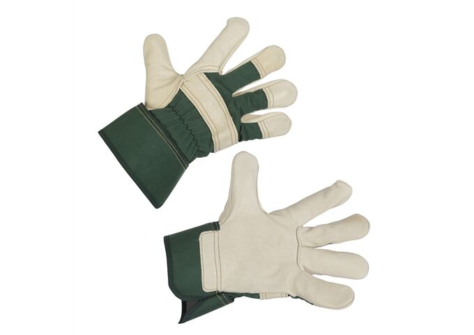 Kerbl Eco-Worker Gr. 9, Rindsleder Cr- Frei gegerbt