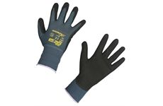 Kerbl ActivGrip Advance Gr.11 Nylon- handsch. M. Nitrilb