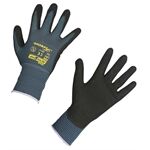 Kerbl ActivGrip Advance Gr. 10 Nylon Handsch mit Nitrilb