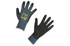 Kerbl ActivGrip Advance Gr. 10 Nylon Handsch mit Nitrilb