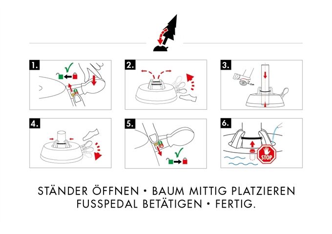 Krinner Christbaumständer Comfort Grip S