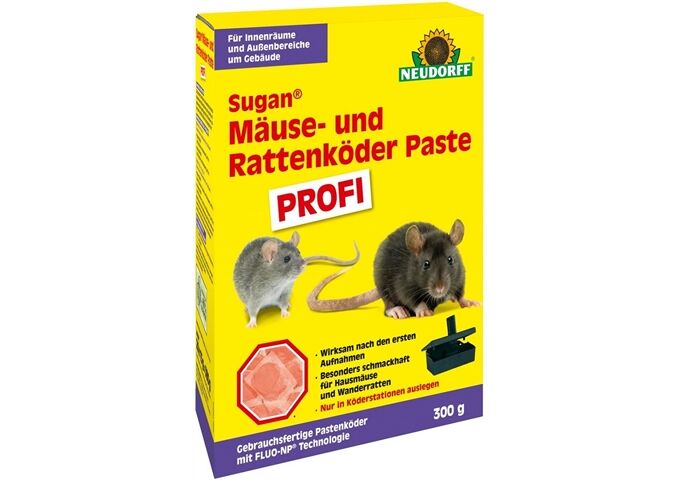 Neudorff Sugan Ratten-u. Mäuseköder Paste Profi 300 g