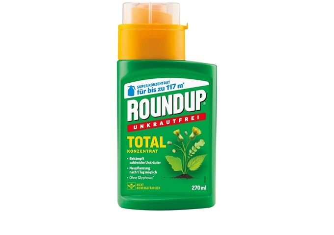  Roundup Unkrautfrei TOTAL Konzentrat, 270 ml