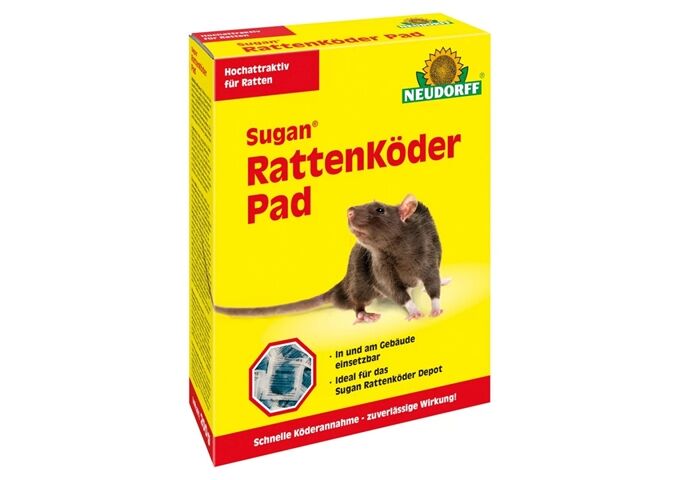 Neudorff Neudorff Sugan Rattenköder Pad 200g