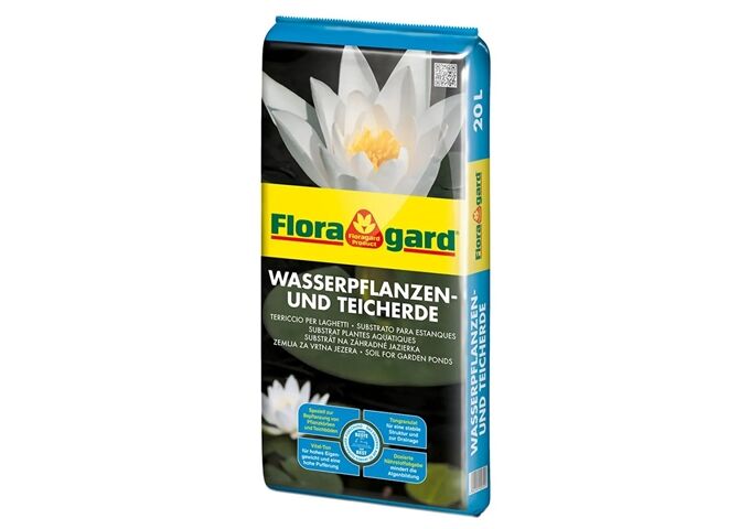  Floragard Wasserpflanzen und Teicherde 20 L