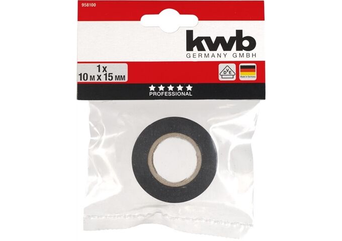 KWB Isolierband VDE Breite 15 mm, Länge 10 m