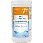 Summer Fun Chlor Schnell-Tabs, 1 kg, 20g Tabletten
