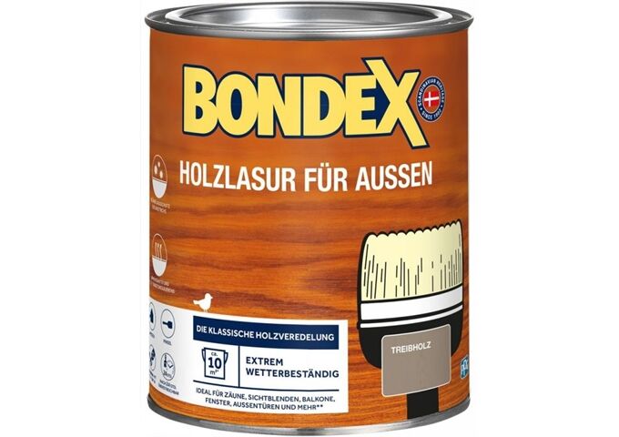 Bondex Bondex Holzlasur für Außen 0,75 L Treibholz