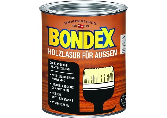 Bondex Bondex Holzlasur für Außen 0,75 L Kastanie