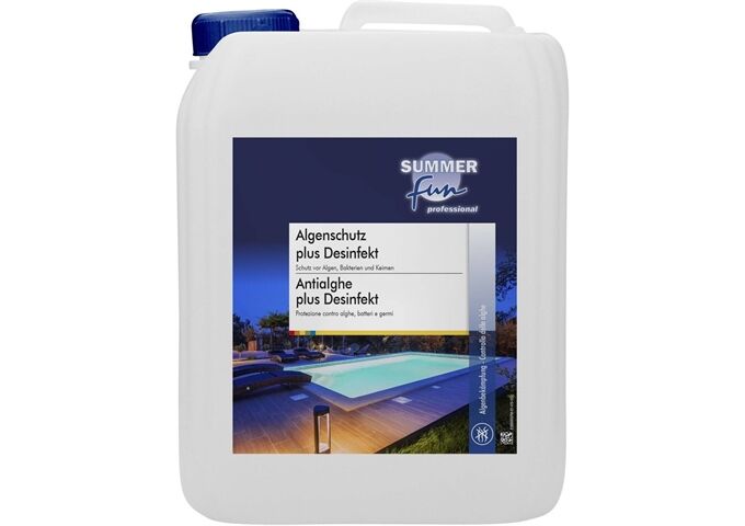Summer Fun Algenschutzmittel Plus Desinfekt - 5 Liter