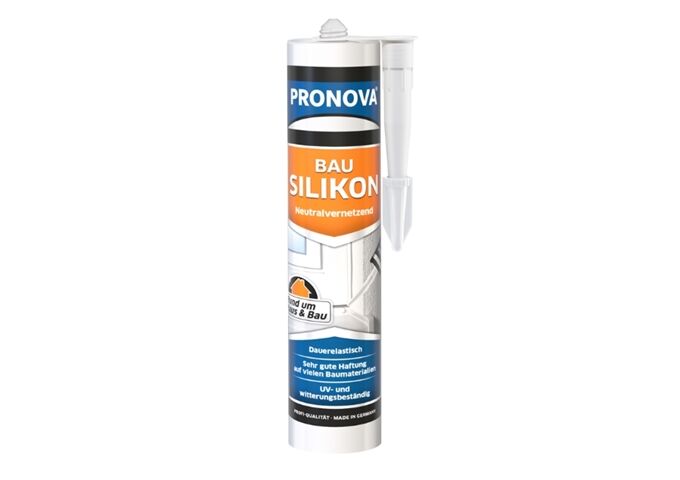 Pronova PN Bau-Silikon 300 ml, Anthrazit