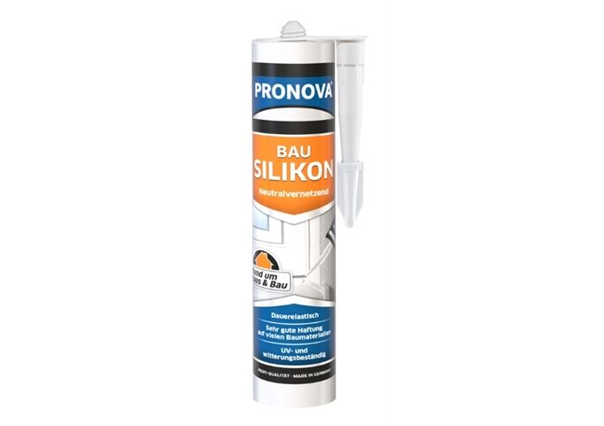 Pronova PN Bau-Silikon 300 ml, Schwarz