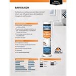 Pronova PN Bau-Silikon 300 ml, Schwarz