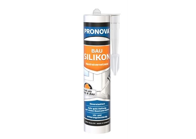 Pronova PN Bau-Silikon 300 ml, Tiefbraun