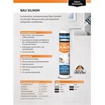 Pronova PN Bau-Silikon 300 ml, Tiefbraun