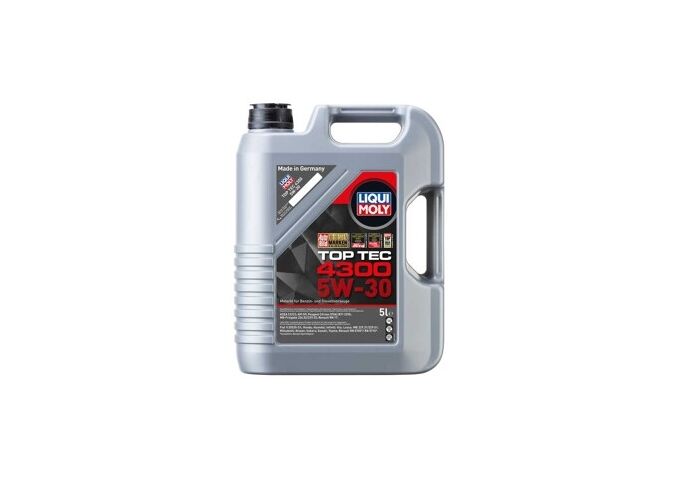 LiquiMoly Top Tec 4300 5W-30 1L Fl. Leichtlauföl, aschearm