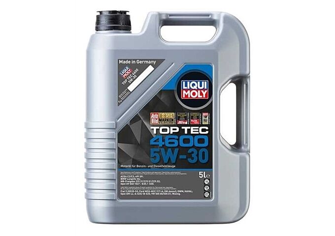 LiquiMoly Leichtlauföl TopTec 4600 5W-30 5,0Lf. Benzin-/Dies