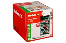 Fischer DUOPOWER 10x80 LD, 25 Stk.