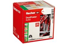 Fischer DUOPOWER 6x50 LD, 100 Stk.