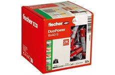 Fischer DUOPOWER 8x40 S LD 50 Stück