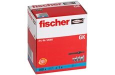 Fischer Gipskartondübel GK, 100 St.
