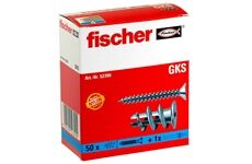 Fischer Gipskartondübel m.Schrauben GKS, 50St.