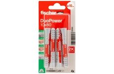 Fischer DUOPOWER 10x80 K, 4 Stk