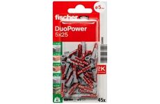 Fischer DUOPOWER 5x25 K 45 Stück