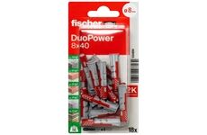 Fischer DUOPOWER 8x40 K 18 Stück