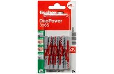 Fischer DUOPOWER 8x65 K, 8 Stk